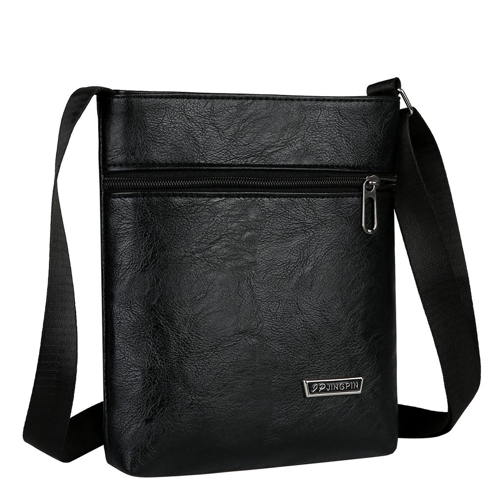 Мужская сумка через плечо с диагональным креплением, модная и повседневная рабочая сумка для телефона, мужская сумка