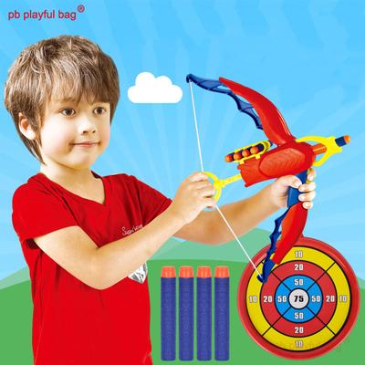 PB игривая сумка для занятий спортом на открытом воздухе, детская игрушка, лук и стрелы, мягкая пуля из ЭВА, военная модель, оборудование для фитнеса, креативный подарок ZG22