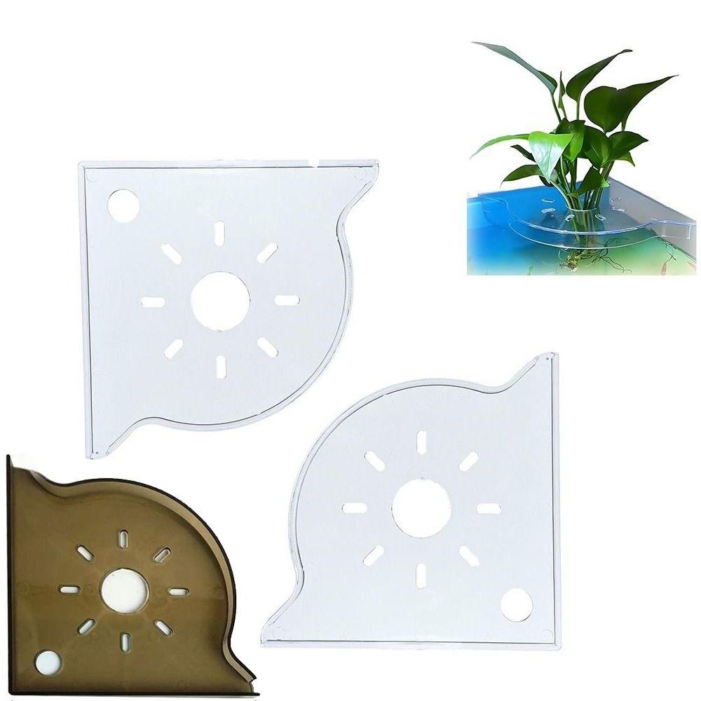 Space Saving Aquarium Corner Shelf Aquatic Plants Storage Rack  Aquatic Plants Organization