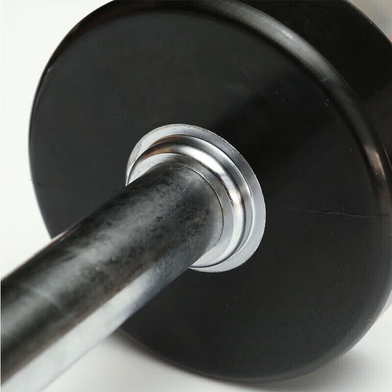 Longchan 200kg Rubber Coated Barbell Set with Rack