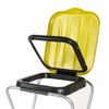Wall-Mounted Waste Sorting Holder, Yellow - 120L Bags
