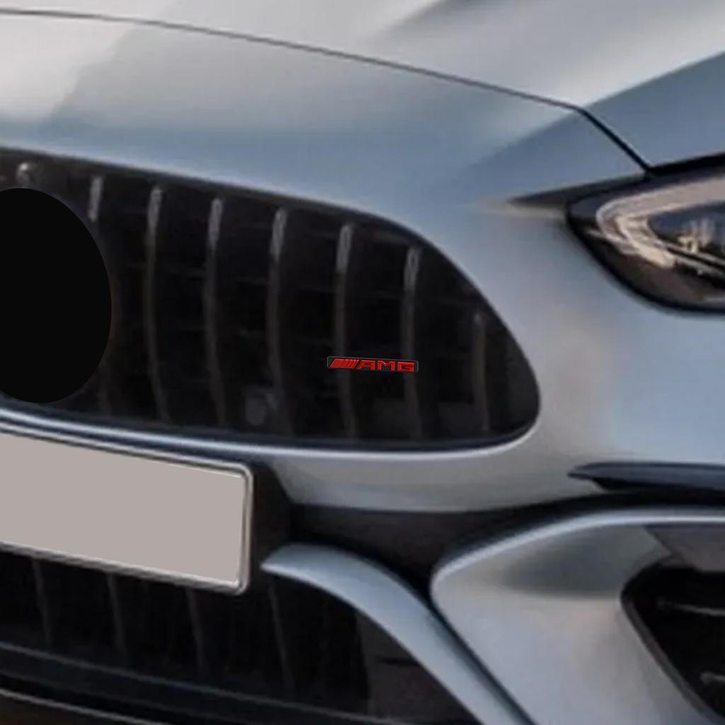 Эмблема-наклейка AMG Front Vertical Strip General Grill для Mercedes-Benz