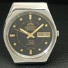 АВТОМАТИЧЕСКИЕ ВИНТАЖНЫЕ МУЖСКИЕ ЧАСЫ ORIENT CRYSTAL ЯПОНИЯ ЧЕРНЫЙ ЦВЕТ ЦИФЕРБЛАТ a707757-1