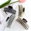 Large Japanese & Korean Style Metal Hair Claw Clips for Styling