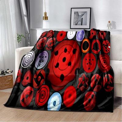 Одеяло Наруто, высококачественное фланелевое теплое мягкое плюшевое одеяло на диван-кровать, подходит для кондиционера, одеяло для сна