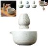 Large Capacity Matcha Holder Ceramic Matcha Brewing Cup Matcha Chasen  Tea Making Tools