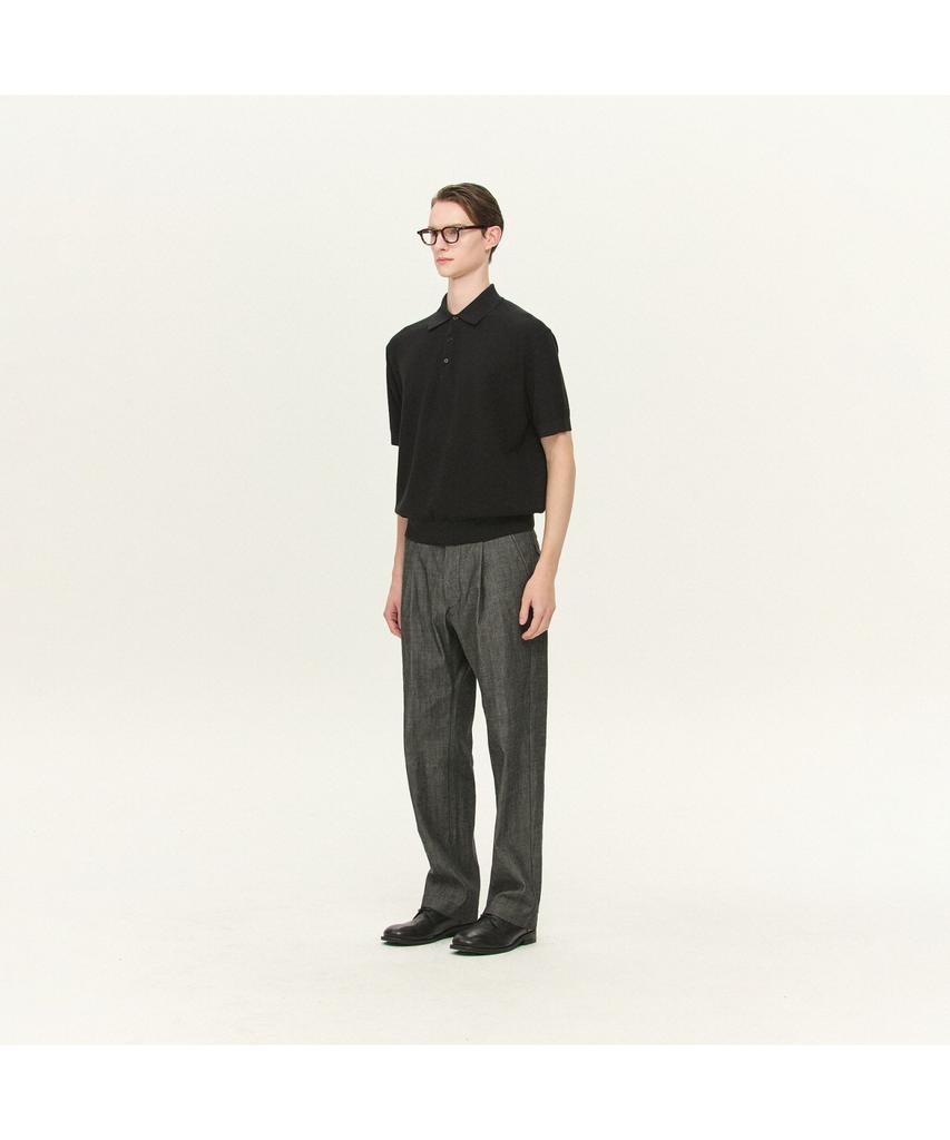 Kaembeulijimembeoseu [Movere X Roliat] Denim Pants - Black Mcpds26601Bkx