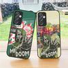 Чехол для телефона M-MF Rapper D-DOOM для S23 Samsung S26 S24 S25 Ultra S22 S20 Fe S21 Plus A54 A34 A53 A16 Стеклянная крышка