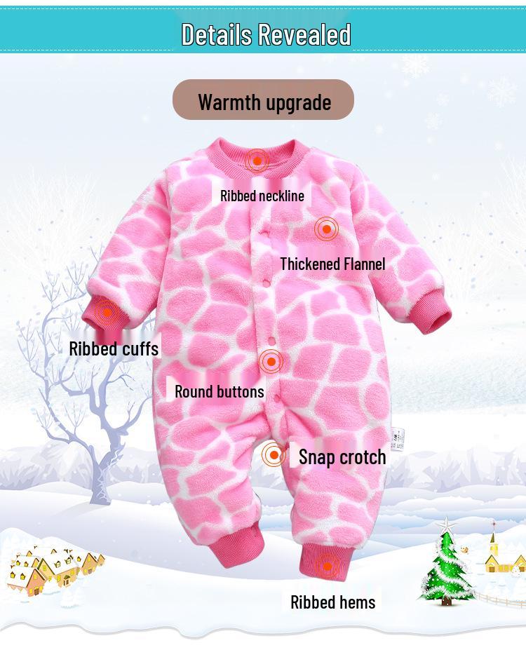 Детская фланелевая цельная пижама-спальный мешок - Милая, стильная, уютная для мальчиков и девочек (Ранняя весна и поздняя осень)