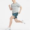 Nike Dri-Fit Adv Techknit Ultra Дышащая футболка с логотипом и круглым вырезом с короткими рукавами Мужские топы Дымчато-серый DM4754-084
