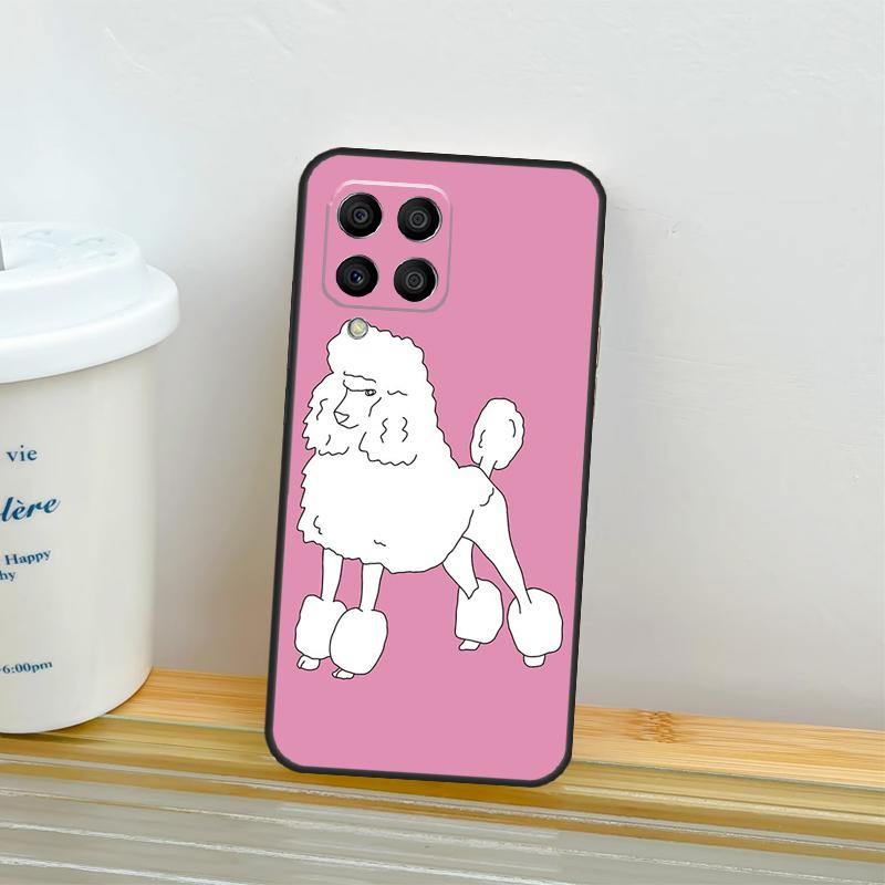 Poodle Dog Case For Samsung Galaxy M53 M13 M06 M16 M31 M11 M35 M55 M15 M56 M36 M12 M32 M52 M14 M34 M54