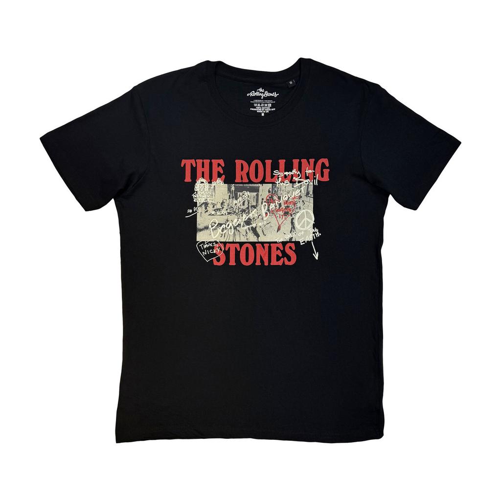 The Rolling Stones Unisex Adult Beggars Banquet Graffiti T-Shirt