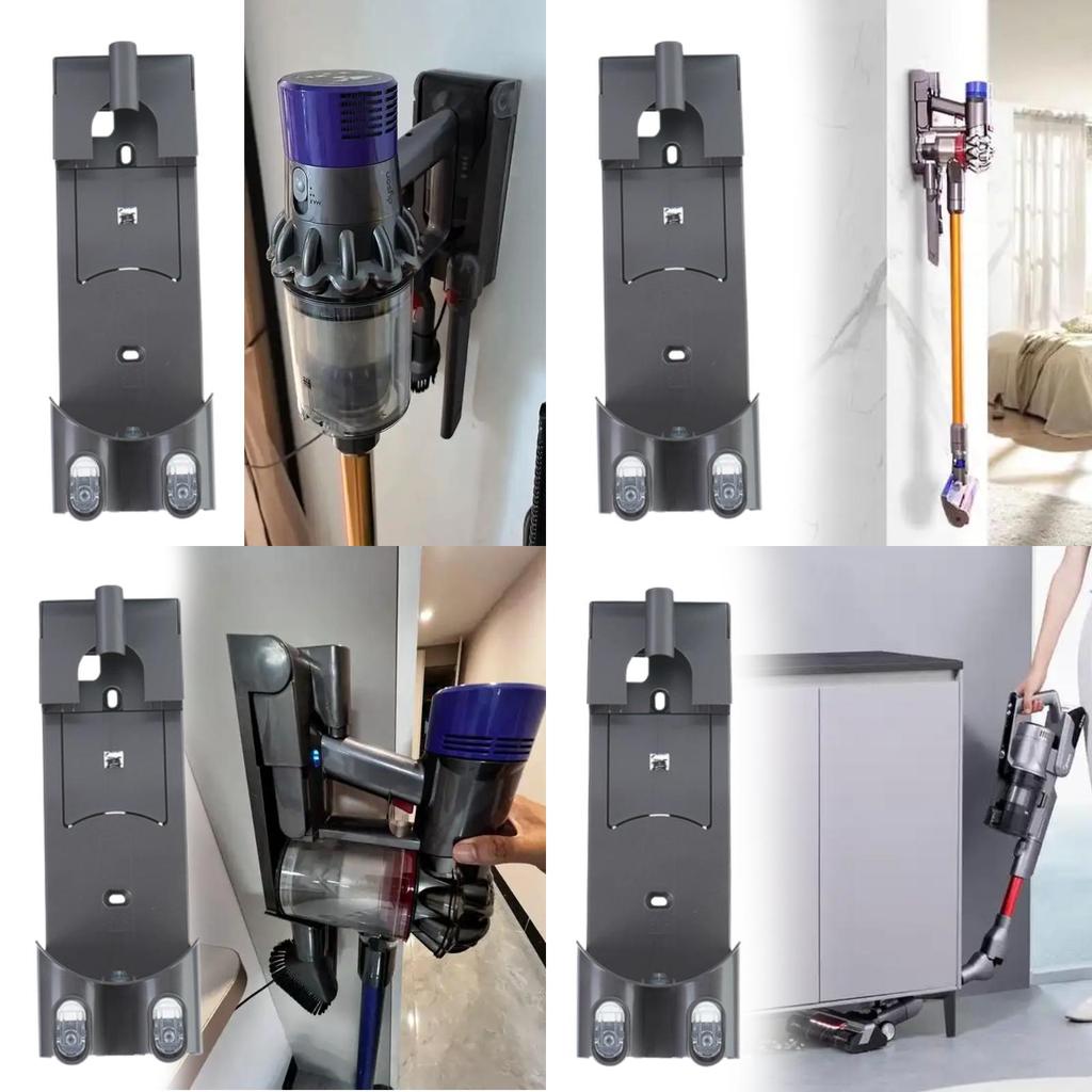 Wall Mount Holder For Dyson V6 Dc35 Dc59 Wireless Vacuum Charger And Storage