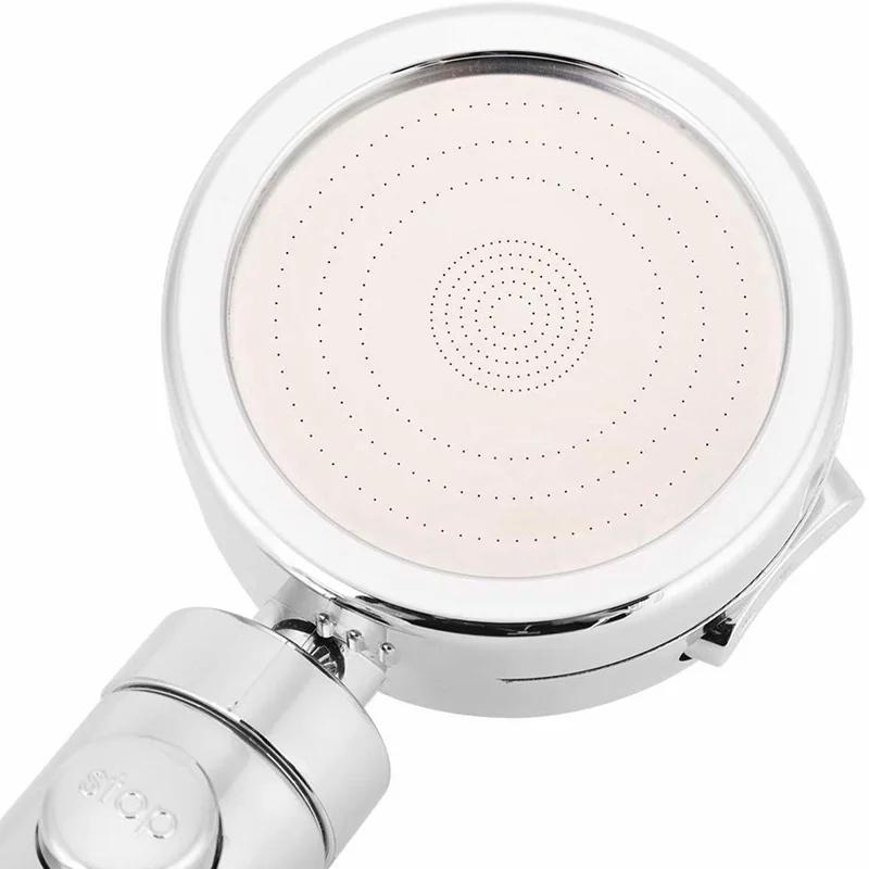 Ручная душевая головка высокого давления из ABS-пластика с 3-скоростным распылением Гаджеты для душа в ванной