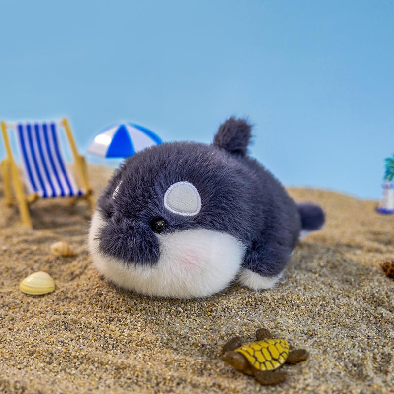 Милая мультяшная плюшевая игрушка-кукла в виде тюленя, кита, моржа для детей, подарок на день рождения