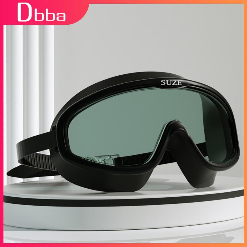 Летние очки для плавания для взрослых мужчин и женщин, противотуманные очки HD с большой оправой, защита от ультрафиолета, очки для дайвинга и водных видов спорта