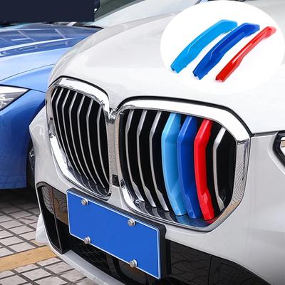 Для BMW X1 X3 X4 X5 X6 E84 E70 E71 F15 F16 F25 F26 G01 G02 G05 M 3 цвета передняя воздушная решетка для почек, крышка решетки радиатора