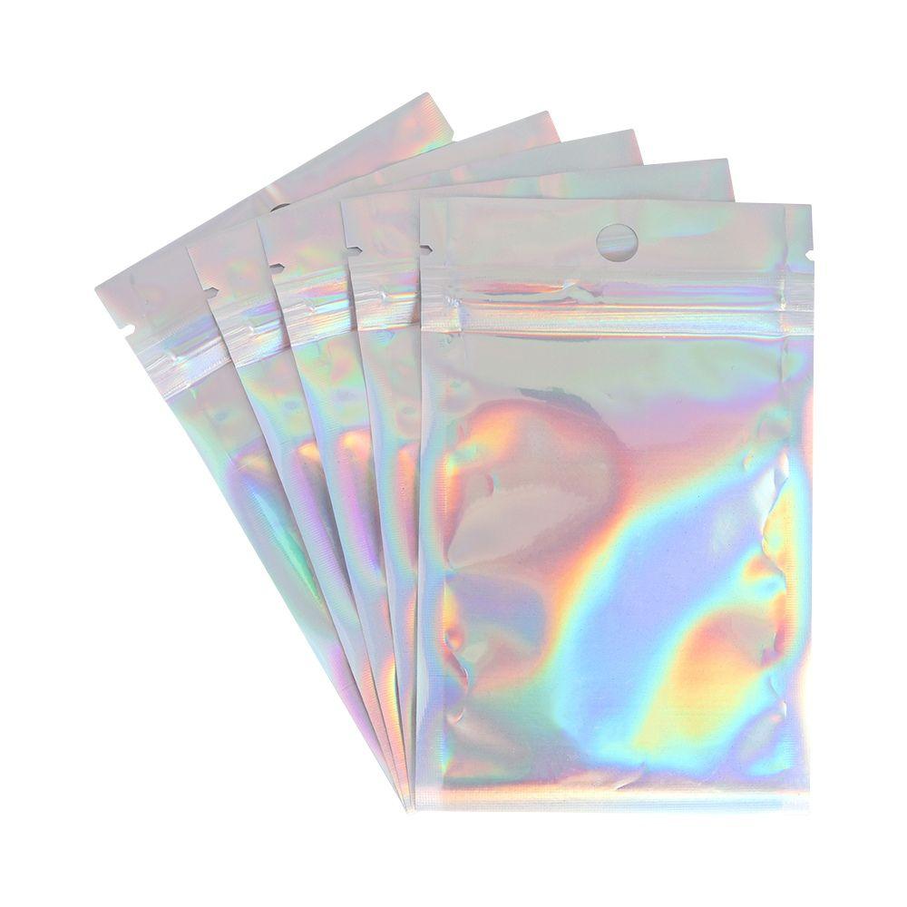 20 Pcs Retail Waterproof Self Seal Zipper Packaging Bag Storage Reclosable Pouches