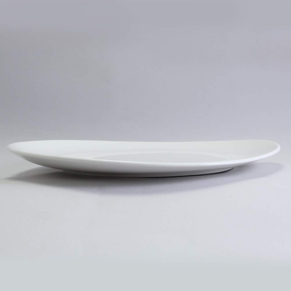 NARUMI PATIA 28cm White Plate - Stylish and Simple, Perfect for One-Plate Meals, Lunch Plates, and Dishes. Microwave and Dishwasher Safe. (41031-5722)