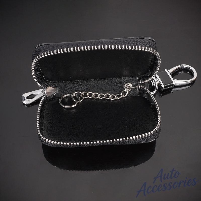 Leather Key Wallet Car Key Bag Multi Function Key Case For Volvo V60 V40 XC90 XC40 S60 C30 V50 V70 AWD S90 Olestar S80 Rdesign JL0