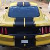 Ford Mustang Hood Decoration: Personalized Stripe Stickers for Scratch Cover