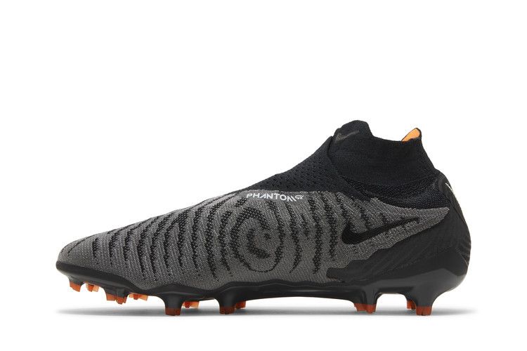 Nike Gripknit Phantom GX Elite Dynamic Fit FG Black Dark Smoke Grey To