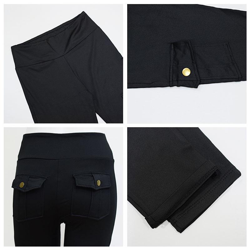 Женские спортивные леггинсы больших размеров с несколькими карманами для велоспорта, стрельбы из лука и активного отдыха