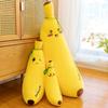 Soft Plush Pillow Cartoon Simulation Banana Plush Stuffed Toys Birthday Gifts