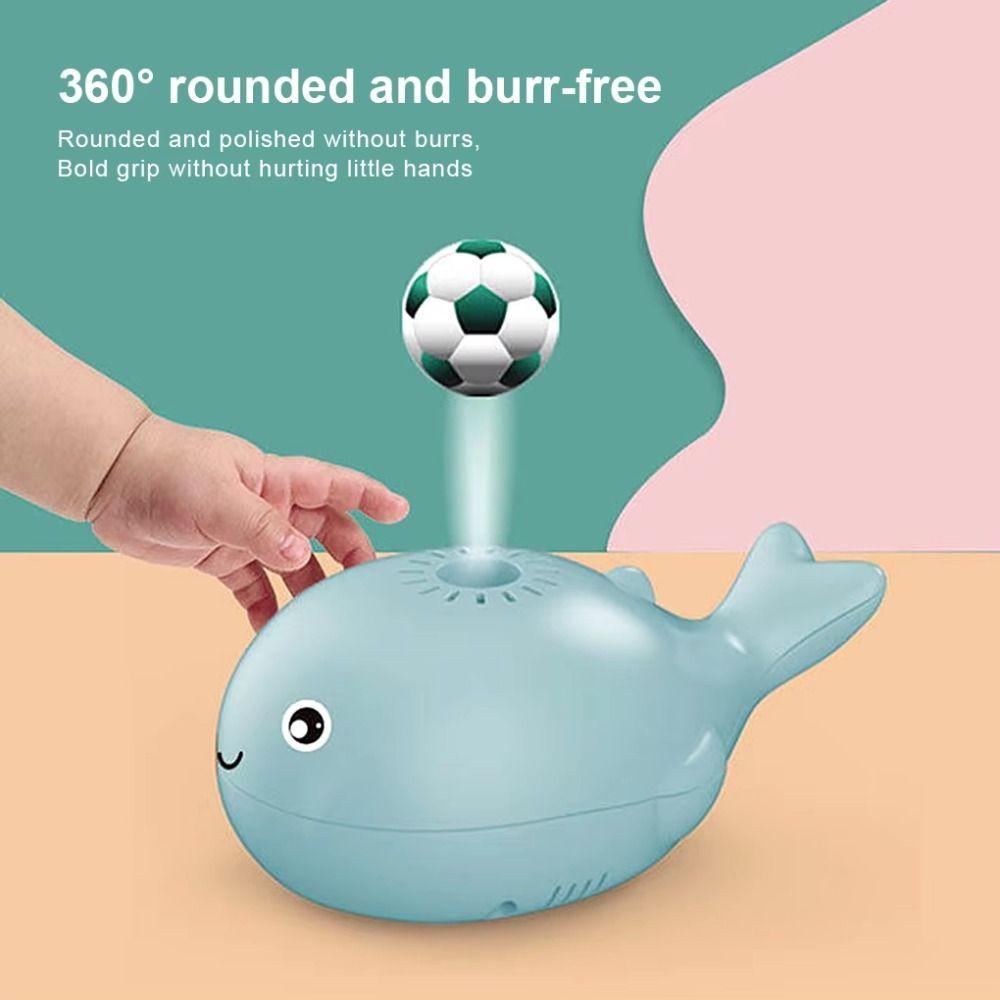 Whale Floating Ball Blowing Toy USB Educational Toys Outdoor Sensory Baby Toy Kids/Toddler