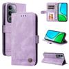 For vivo Y50 Leather Wallet Cases Skin Touch Phone Cover Stand with Strap