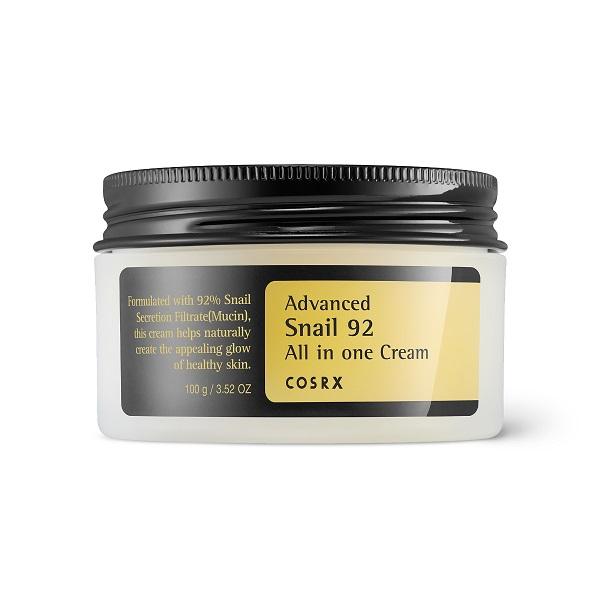 COSRX ADVANCED SNAIL 92 ALL IN ONE CREAM 100 Ml - Regenerating and Moisturizing Face Cream