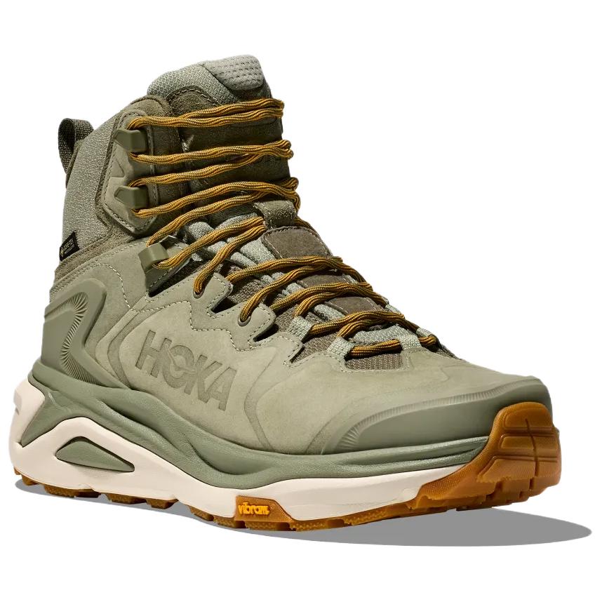 HOKA Kaha 3 GORE-TEX Sea Moss Men Sneakers Green Oat-Milk 1162530-SMLK