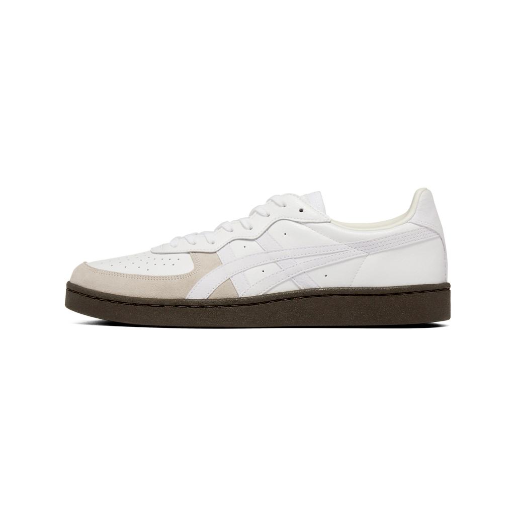 ONITSUKA TIGER Повседневная обувь унисекс из синтетической кожи GSM и спилка коровьей кожи, белая 1183A353-137