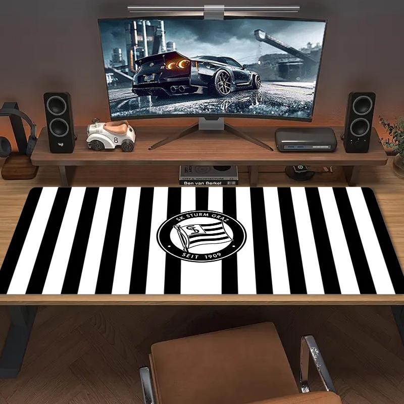 Sk Sturm Graz Mouse Pad Large Gaming Table Cushion Nonslip Laptop Tablet Big Mousepad Xxl Mat Mini Pc Playmat With Lock Edge