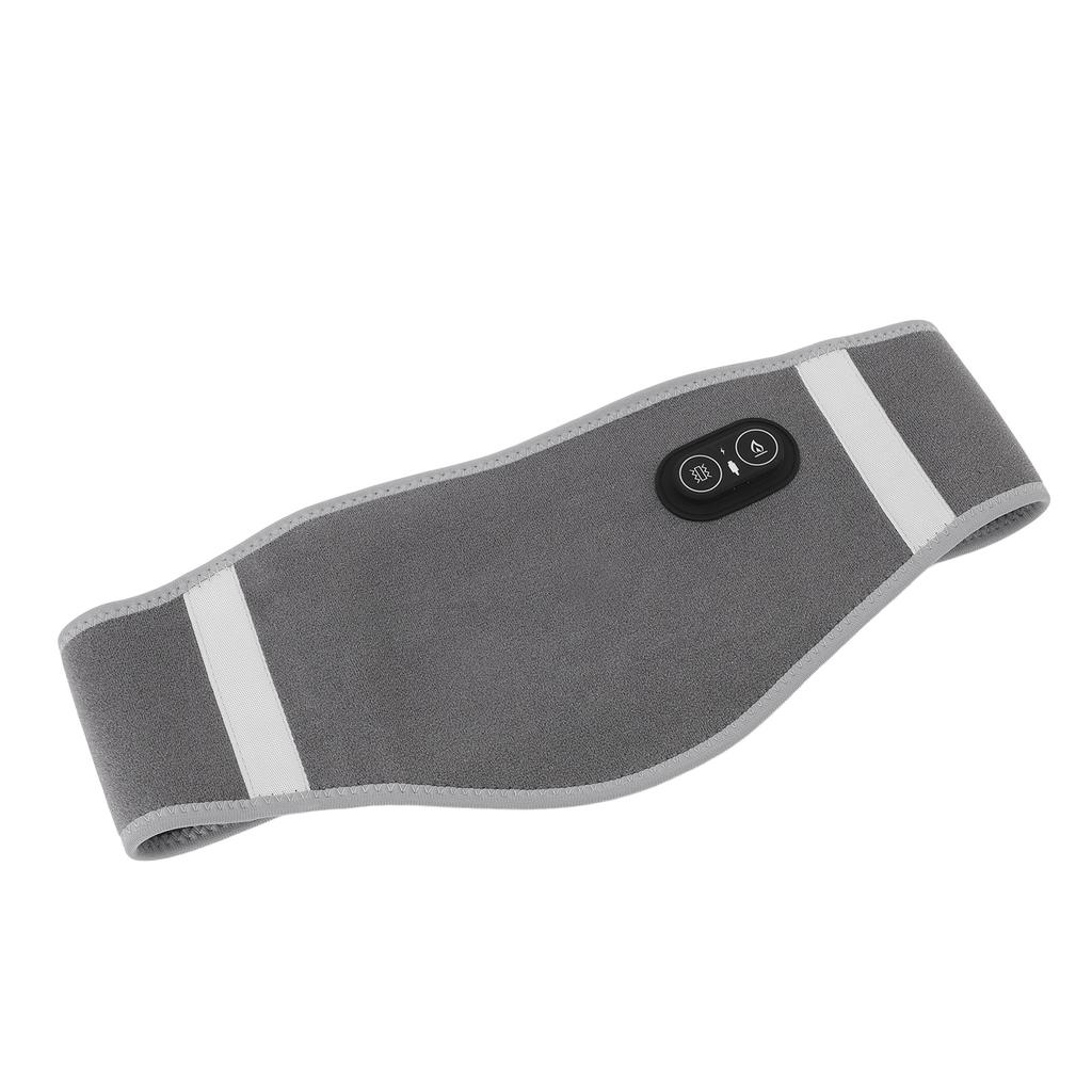 Back Heating Belt Carbon Fibre Heating 3 Vibration Modes 3 Temperature Controls Lumbar Heating Pad for Shoulder Abdomen