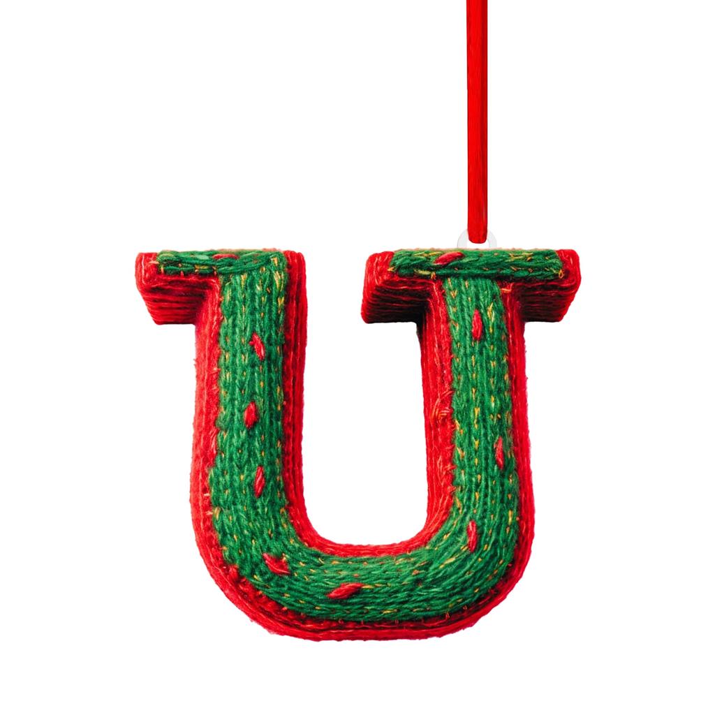 26 Letter,Christmas,Ornaments,Acrylic,1