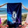 Chelsea F.C Print Beach Towel, Versatile Lightweight Absorbent Beach Towel for Pool Surf Yoga Bathroom, Perfect Birthday Holiday Gift