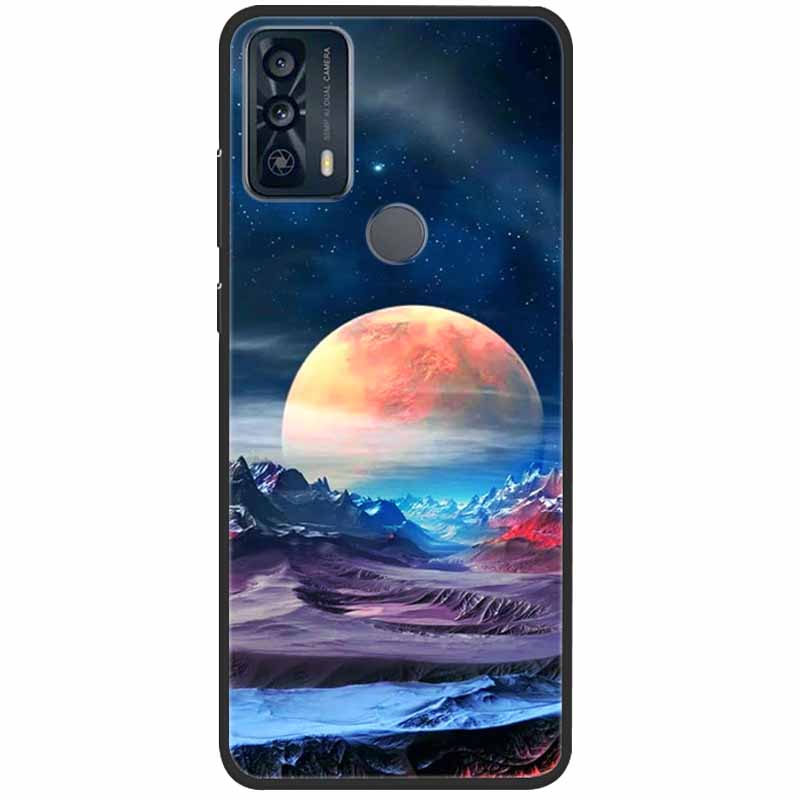 Чехол For TCL 20B Case 6159K Силиконовый Мягкий Модный TPU Чехол для Телефона для TCL 20B Case для TCL 20B 20 B Бампер Защитный TPU Оболочка