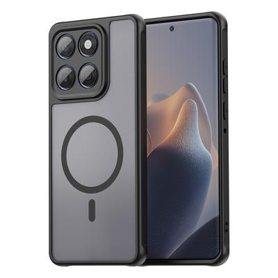 Чехол для Motorola Moto Edge 60 Fusion Magsafe Чехол для Moto Edge 60 Pro Матовый Прозрачный Магнитная Беспроводная Зарядка Ударопрочный Фунда