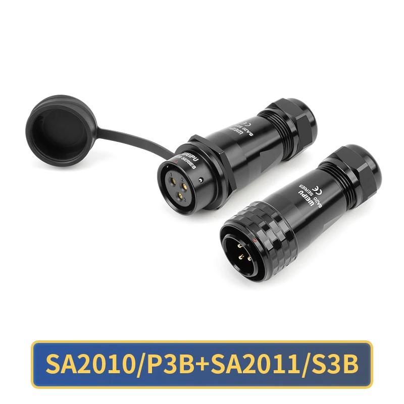 WEIPU SA20 SA2010/P SZ2011/S Waterproof M20 Electrical Connector 2 3 4 5 6 7 8 9 12 15Pin Terminal Block Cable Power Connector