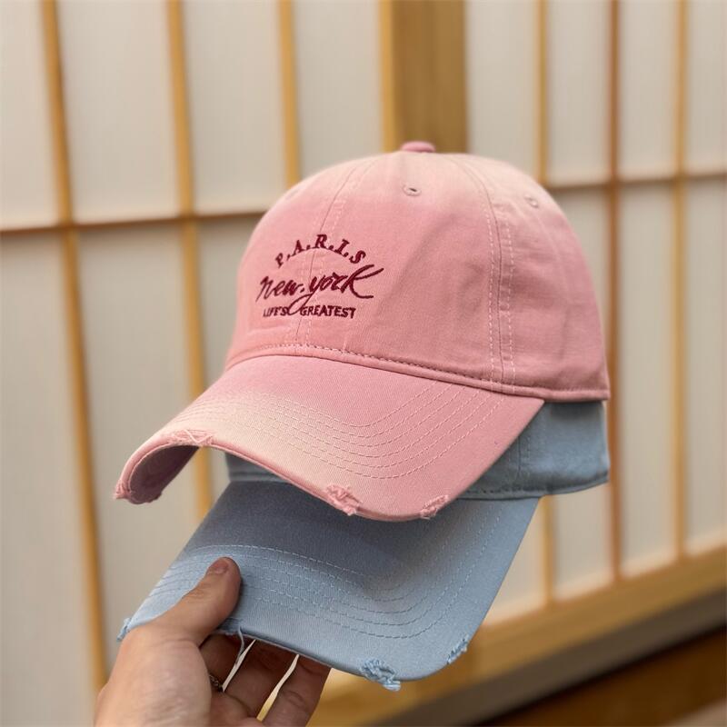 Spring And Summer Sunscreen Baseball Cap Female Face Small Casual Cap Versatile Retro Hat Sweet And Cool