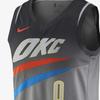 Nike Swingman Russell Westbrook City Edition Jersey Basketball Jersey Men's Dark Steel Gray 912134-040