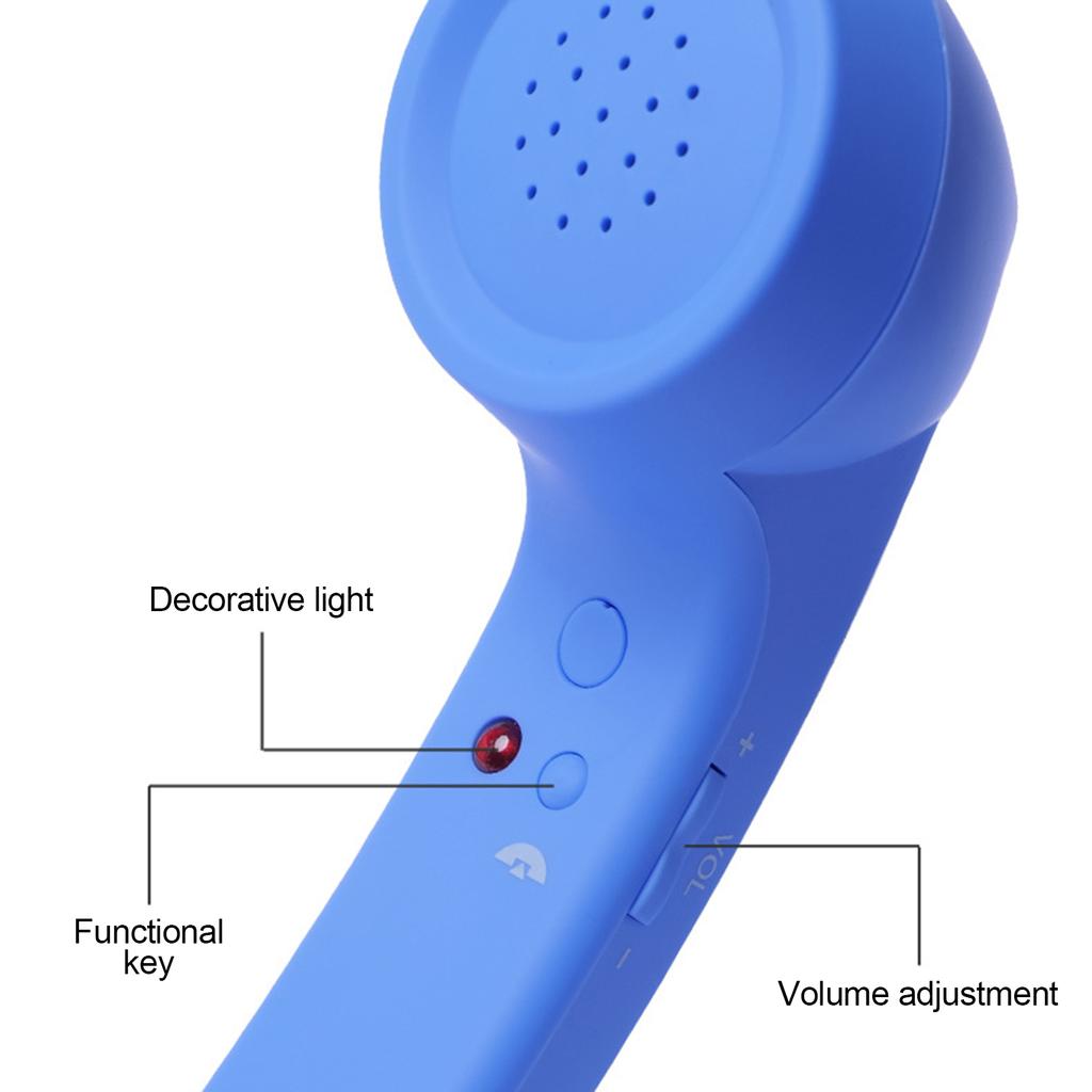 Микрофон-трубка для ретро-телефона Type-C для Android, Plug and Play, проводная гарнитура для голосового чата, прямых трансляций, чистый звук