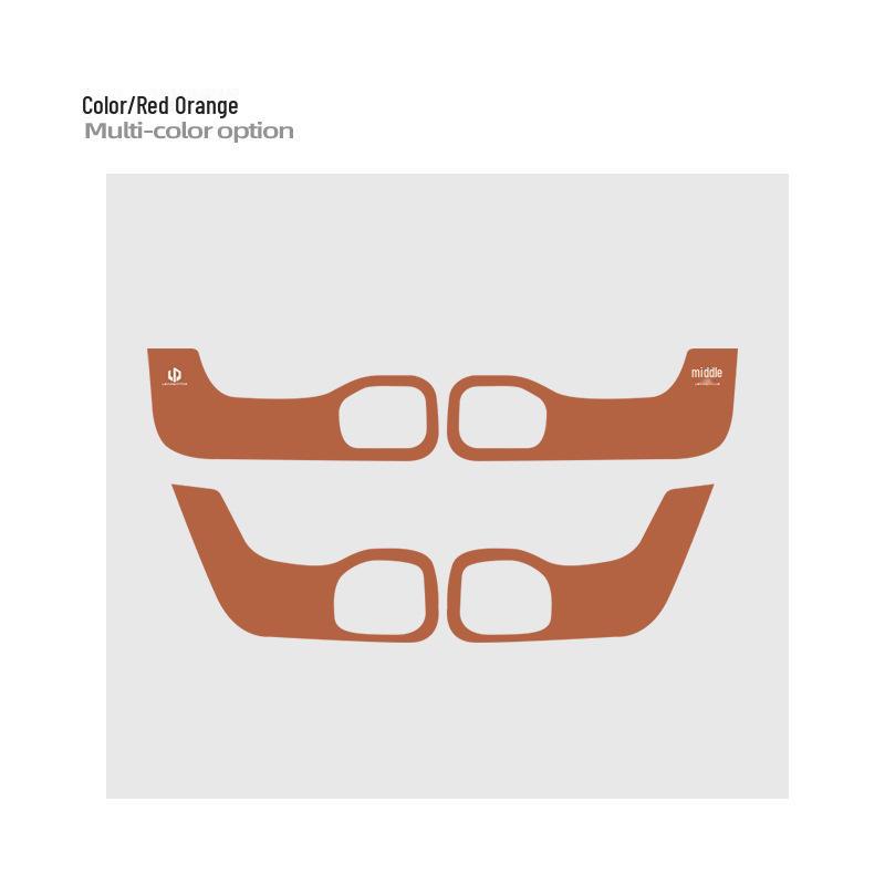 Leapmotor C10 Door Kick Pad: Anti-Scratch, Wear-Resistant Leather Interior Protector.