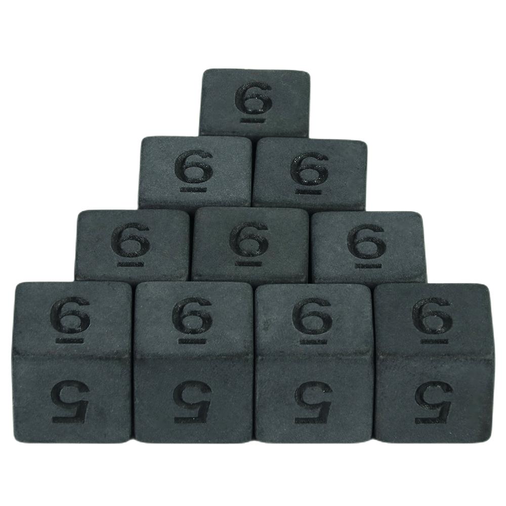 Deep Black Dice D4 D6 D8 D10 D12 D20 10PCS Plastic for Board Game Entertainment