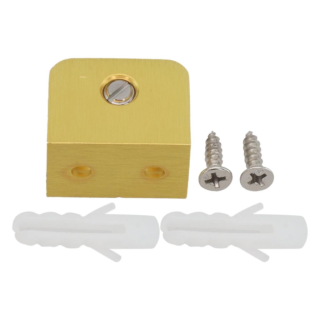 1 шт. Медно-золотой регулируемый держатель для стекла, толстый стеклянный кронштейн, фиксированные зажимы для стекла, держатель для керамической плитки