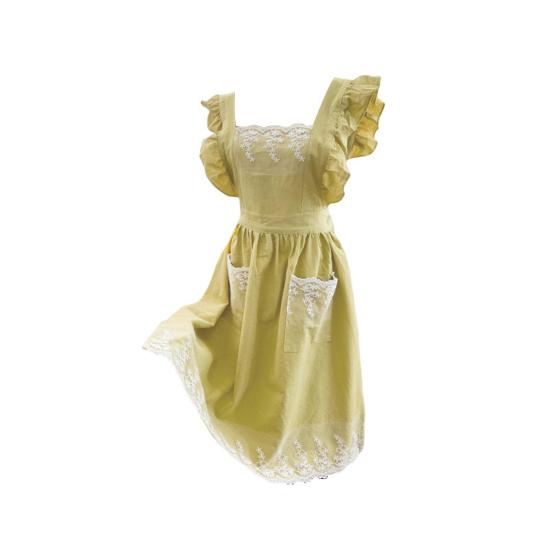 Модный моющийся жиростойкий пыленепроницаемый кофейня, пекарня, кухня, кружевной фартук, инструмент для приготовления пищи, товары для дома, кухонный фартук