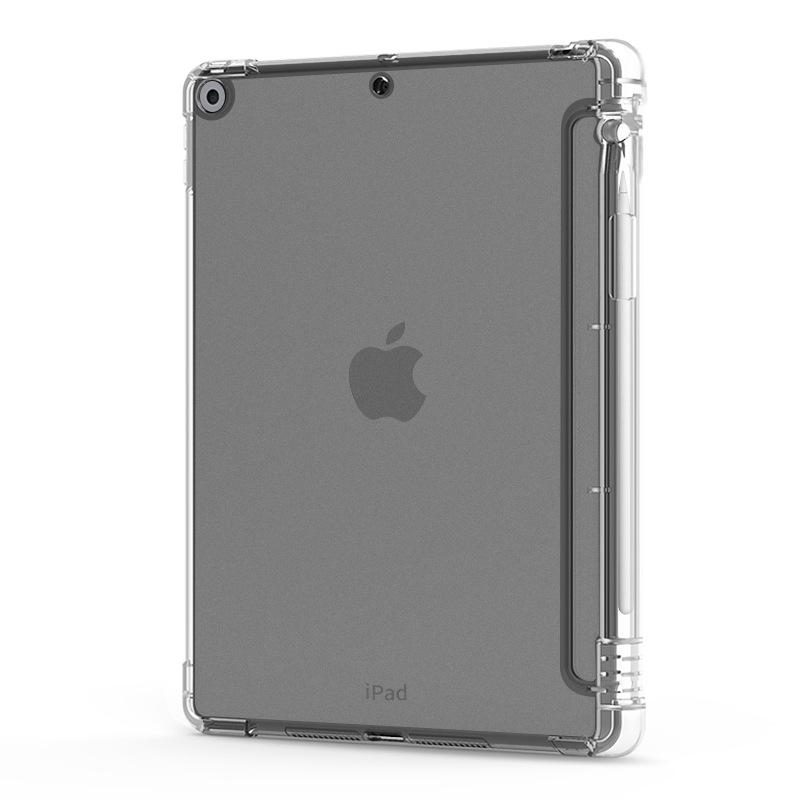 Подходит для защитного чехла ipad10.2, защитного чехла для планшета 9,7 дюйма, противоударного чехла с подушками безопасности по углам, прозрачного мягкого чехла