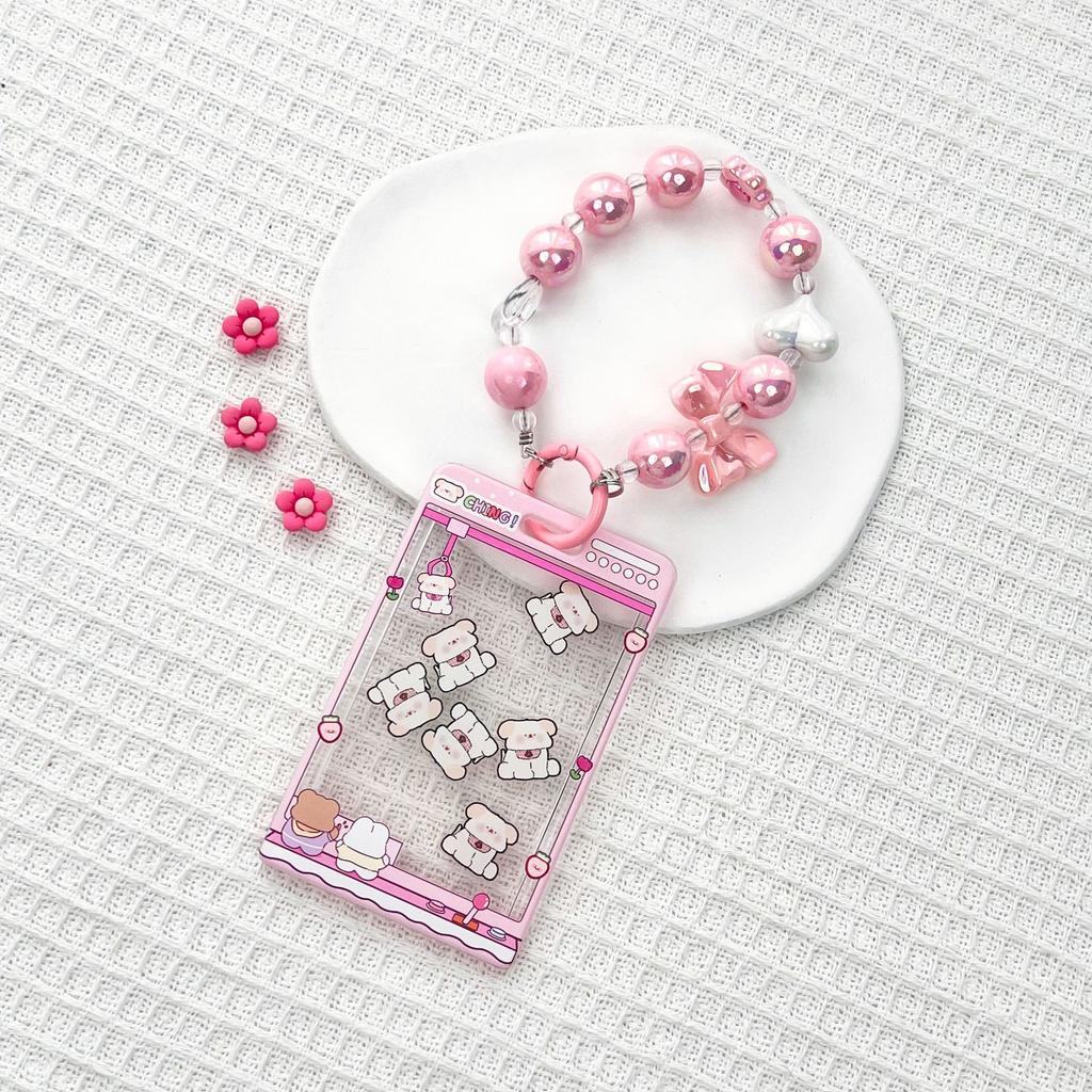 Милый креативный дизайн, забавный держатель для фотокарт Kpop, милый мультяшный держатель для студенческого удостоверения личности, чехол для семейного фотодержателя для друзей