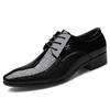 Fashion 2024 Luxury Latest Men's Fashion Trendy Casual Business Leather Shoes Professional Work Banquet Wedding Dress Leather Shoes